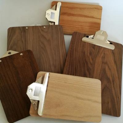 China Wooden Restaurant Menu Clipboards Display Customized Office Supply Restaurant Wooden Menu Clipboards Display Customized Office Supply for sale