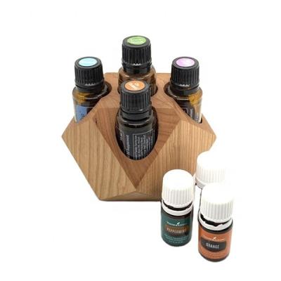 China Recyclable Wooden 15ml Essential Oil Roller Bottle Holder Most Home Organizer Large Use Display Collection for sale