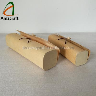 China Wholesale Recyclable Birch Wood Bark Veneer Gift Storage Box for sale