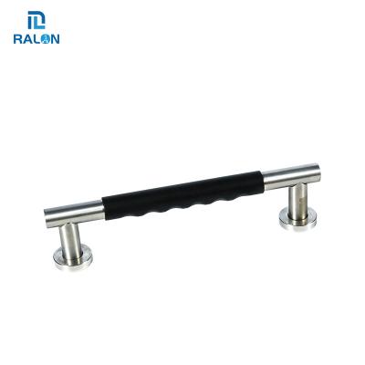 China Bathroom/Toilet/Swimming Pool/Hospital Ralon Disabled Roof Safety Grab Bar Elder Stainless Steel Straight Handrail Bathroom Safety Grab Bar for sale