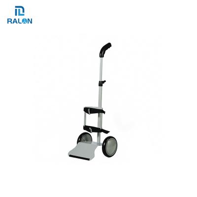 China Ralon RL-S0012 Walking Stick Oxygen Long Distance Cart Lightweight Medical Steel Walking Stick for sale