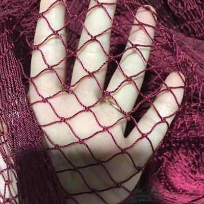 China Professional Good Elasticity Fishing Net Manufacturer HDPE / Nylon Multifilament Fishing Net Long Life for sale