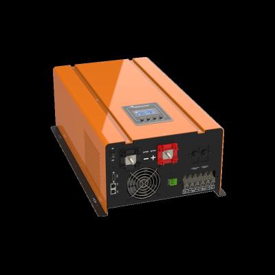 China Home Appliance Transformer 6000W 230VAC 24/48VDC Toroidal Pure Sine Inverter With Battery Charger for sale