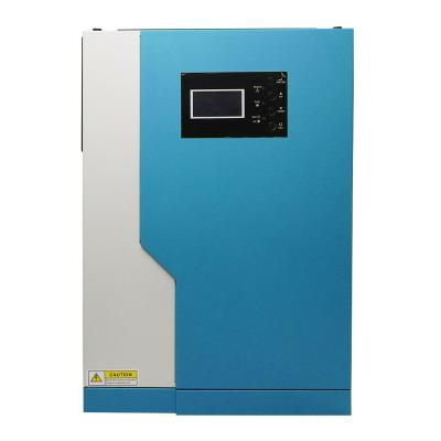 China Home Solar Power System Pure Sine Wave Off Grid Hybrid 5.5KW 48V DC to AC Power Inverter with 100A 500VDC MPPT Solar Charge Controller No Battery Work for sale