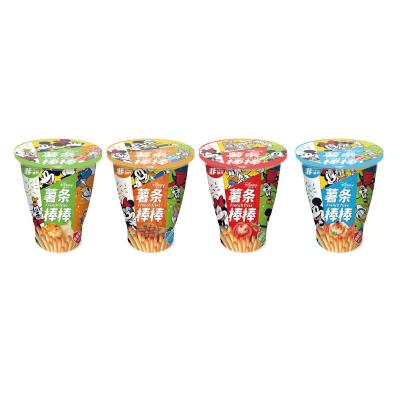 China Natural Hot Selling Casual Snacks French Fries Tomato Roast Beef Flavor French Fries Crackers for sale