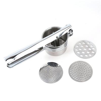 China Multi Function Stainless Steel Crusher Fruit Vegetable Squeezer Potato Crusher Kitchen Tools From China Top Manufacturer Viable for sale