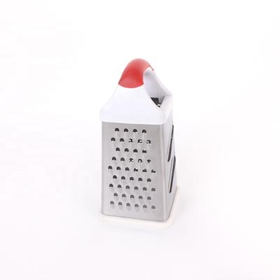 China Best Viable Durable Fruit And Vegetable Tools In The Kitchen Stainless Steel Six-sides Grater for sale