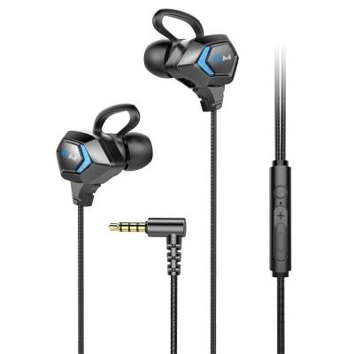 China New Design In-ear Earphone Headsets For CS Games Gaming In-Ear Headphone 7.1 With Mic Volume Control PC Gamer Earphone for sale