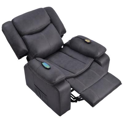 China (Size)Adjustable heavy duty manual fabric recliner chair home theater seating bedroom living room recliner stuffed sofa for sale