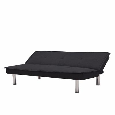 China Gray Fabric Sofa Bed Folding Convertible Rotating Sofa Bed Sleeper Futon For Living Room Home Leather Beds Black Color In Fabric for sale