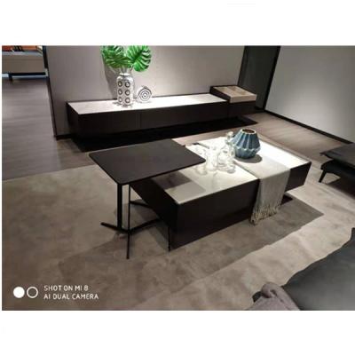 China Factory direct sale modern design adjustable living room coffee table (size) and TV stand for wholesale for sale