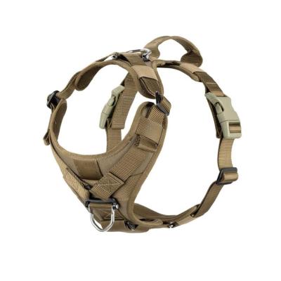 China Reflective Protective Dog Harness Vest Mesh Harness With Walking Manufacturers China Lead for sale