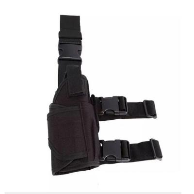 China Comfortable Adjustable Tactical Army Pistol Pouch Holder Gun Bag Drop Leg Holster for sale