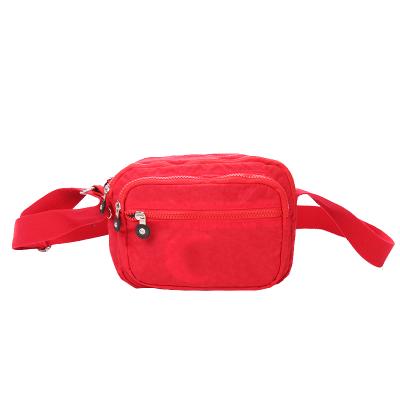 China New Simple Package Carry Phnoe Female Waist Bag Waterproof Outdoor Messenger Bag for sale