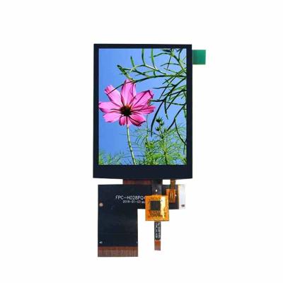 China 2.8 inch TFT industrial LCD display 240*320 resolution ST7789 drive handheld device SPI interface 40PIN 2.8 inch for sale