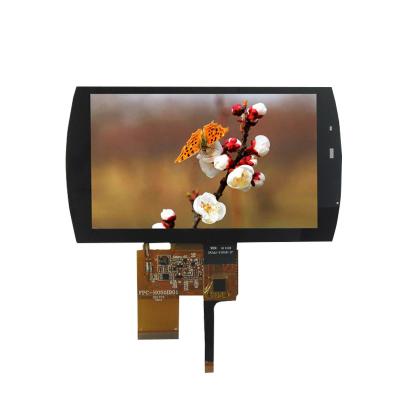 China lcd touch screen 5.0 Inch 800*480 Lcd Touch Screen TFT TRANSMISSIVE Module TFT800*480 CTP ILI5960+ILI6122 	40   PIN  RGB 5 inch for sale