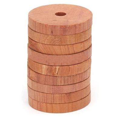 China Amazon Sustainable Hot Sale Cedarball With Good Quality And Moth Cedar Rings Storage Accessories Cedar Wood Red Clothing Customize for sale