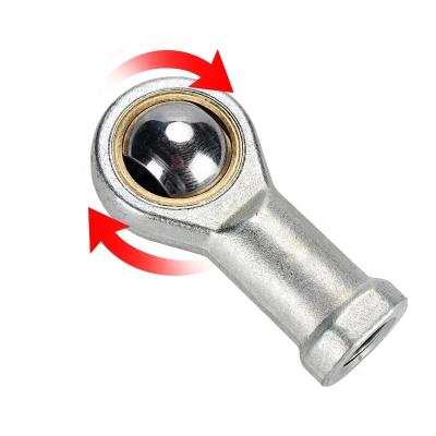 China Common Female Piston Rod End Ball Head, Universal Pneumatic Cylinder U Mount Factory SI Fit Fisheye Joint Supporting Internal Thread for sale