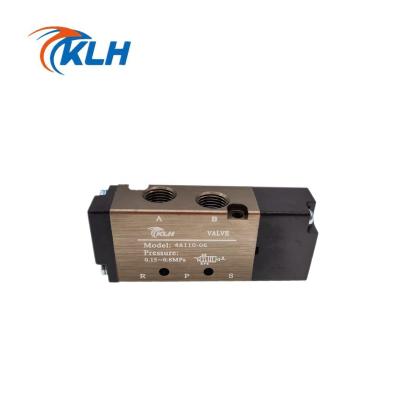 China Building Material Stores 4A Series 5/2 Way Air Control Single Or Double Pneumatic Valve 4A110-06 4A120-06 4A130-06 for sale