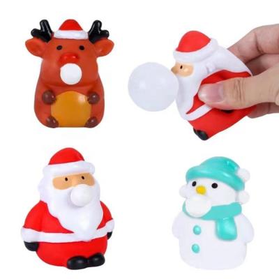 China Soft toy 2022 wholesale new arrive kids fidget toys christmas soft touch fidgety fidgety person toy squeeze squishy ball for sale