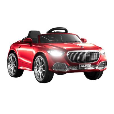 China Ride On Toy Child Electric Ride-On Remote Control Car 2 Big Motor Toy Car Power Kids Two Leather Seats Ride On Car With Logo for sale