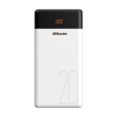 China LED Display 20000mAh High Capacity Portable Power Bank for sale