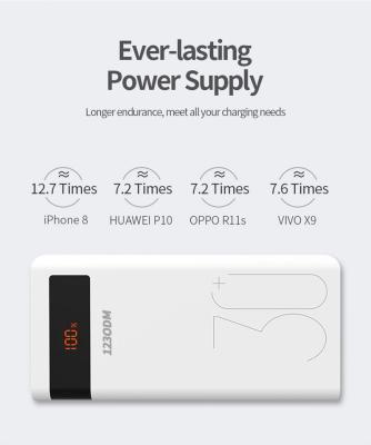 China Quick Charge Support SE30P+---30000mAh Charging FLB LED Display Power Bank for sale