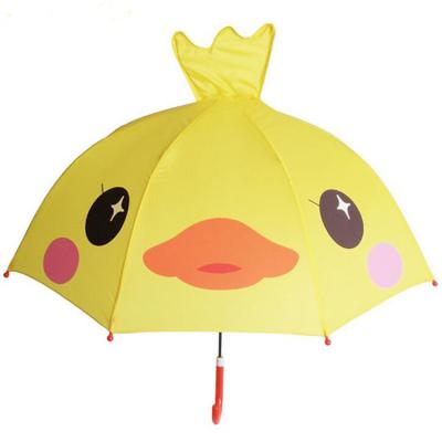 China Creative 3D Modern Cute Cartoon Animation Children's Upright Umbrella For Boys Girls for sale