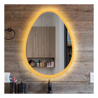 China Bright Fog Light Bathroom Makeup Mirror With Led Lights for sale