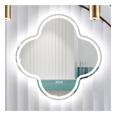 China ETL CE DecorativeIlluminated Hotel Illuminated Frameless Custom Bathroom Lighted LED Mirror for sale