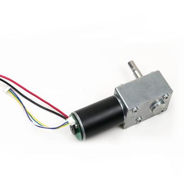 China Hot Sale High Torque 10-30Nm 12v DC Gear 5882WG4575 24v 350w Gear Motor Brake Totally Enclosed for sale