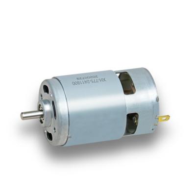 China High rpm 12v 24v totally enclosed hot sale 775 1000w strong magnet dc motor for electric vehicle device for sale