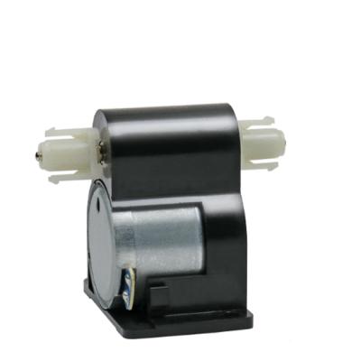 China Totally Enclosed 9v 12v Mini DC Electric Motor Gear Reducer Low Speed ​​Vertical Box With Double Shaft for sale