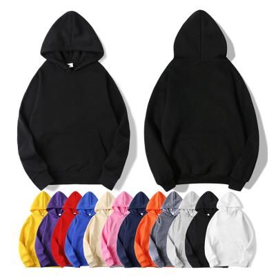 China Ready-to-Ship Anti-Shrink White Unisex Hooded Sweatshirts In Stock Cheap Plain Mens Hoodies 100% Cotton for sale