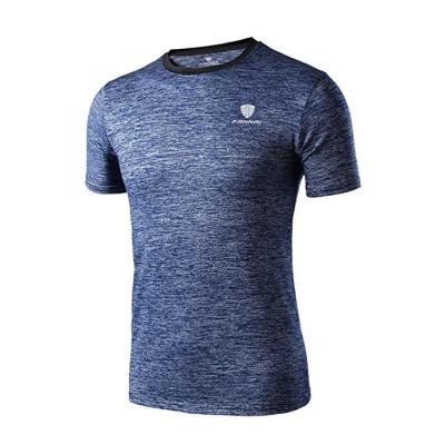 China Custom Label T-shirt Anti-Pilling Fitness Mens Easy Garment Dyed for sale