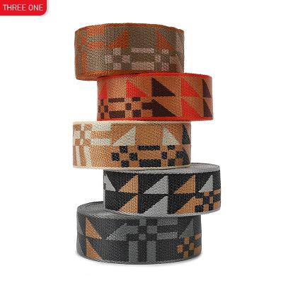 China New High Tenacity Hot - Selling Stain Nylon Jacquard Ribbon for Shoes and Hats Clothing Bags Shoulder Strap for sale