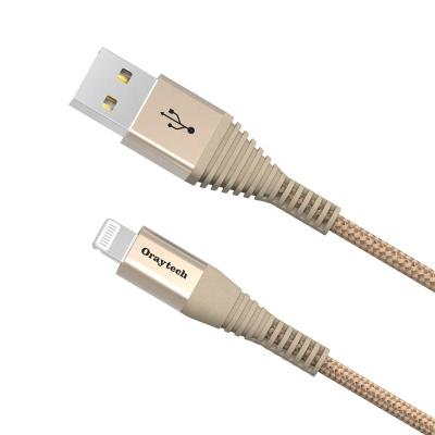 China Original MFI Mobile Phone ODM Certified C89 Nylon Braided Data USB Fast Charging Cable For iPhone iPod for sale