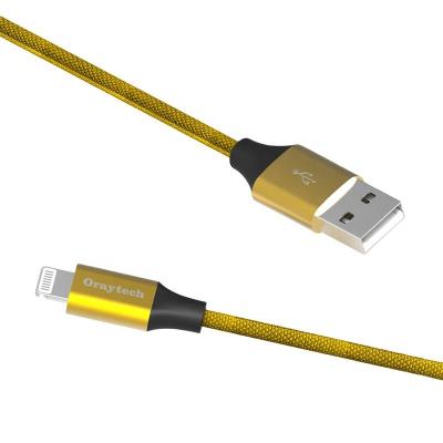 China Mobile Phone Aluminum Shell MFI Certified Fast Charging USB Data Synchronization Cable C89 For iPhone for sale