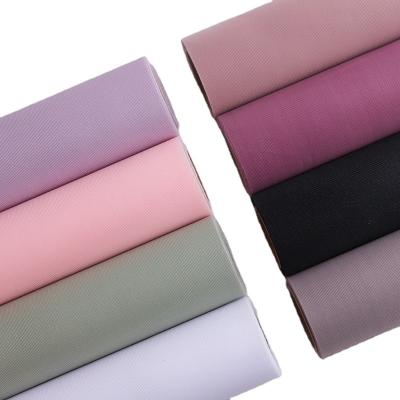 China Newest Design Gauze Mesh Wrapping Paper Rose Flower Yarn Flower Fine Soft Lightweight Wrapping Net Paper Yarn for sale