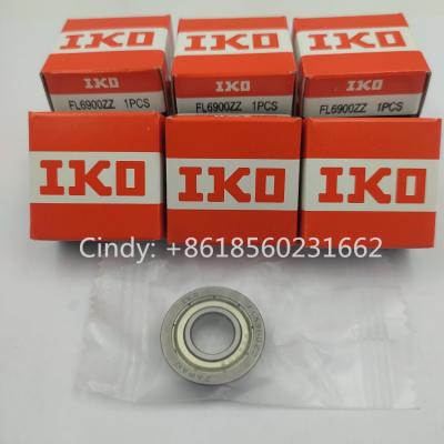 China Long Life Japan I-KO Brand Low Noise Double Deep Groove Ball Bearing Small Shielded Flanged Bearing Miniature Ball Bearing FL6900ZZ for sale