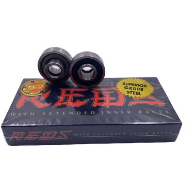 China Wholesale Price Long Life Bone ABEC-9 ABEC-11 Low Noise Skateboard Backing Longboard Bearing Deep Groove 608 Ball Bearing for sale