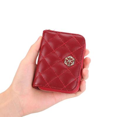 China Wholesale Mini Cute Women Wallets Fashion Ladies Purses Korea Card Holder Waterproof Leather Wallet For Women for sale