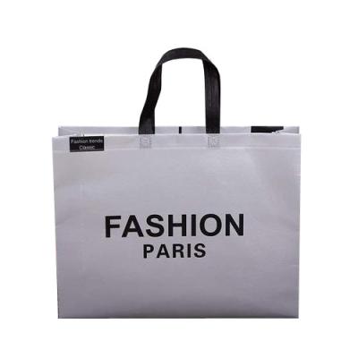 China Wholesale Customized Recyclable Tote Shopping Bags Nice Disposable Non Woven Non Woven Fabric Bag Production for sale