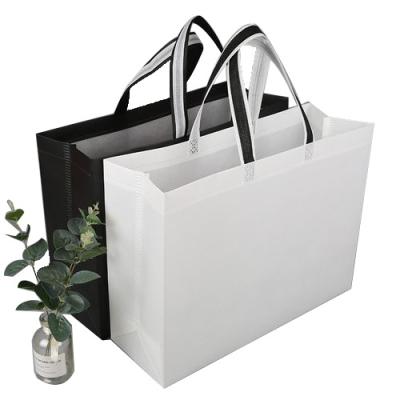 China Wholesale Eco Friendly Recyclable Good Quality PP Non Woven Laminated Shopping Bag Printed Fabric Recyclable Tote Bags for sale