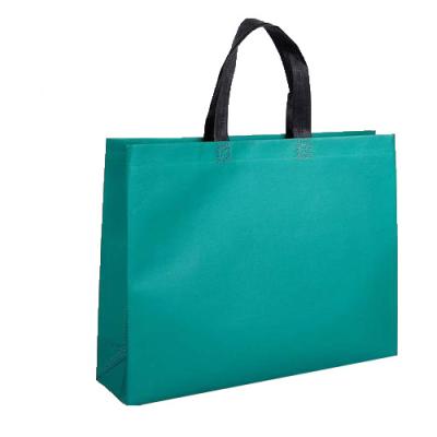 China Customized High Quality Non Woven Recyclable 100gms Thinkness CheapTote Bags Shopping Bag With Custom Logo for sale