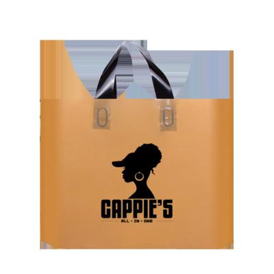 China Moisture Proof Custom Printed Plastic Shopping Bags Personalized Logo Plastic Shopping Bags for sale