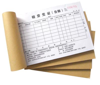 China paper & Hot Selling Cardboard Hot Sale Automatic Copy Paper Printing Receipt Book Sales Receipt Carbonless Multi-Wire Printing for sale