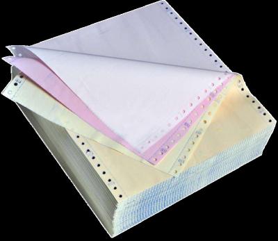 China paper & White Cardboard Cheap Continuous Computer Listing Paper Bill Printer Paper Printing Ply Continuous Printing for sale