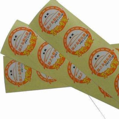 China paper & Excellent Quality Cardboard Round Label Printing Roll Paper Sticker Printing Logo Label Stickers for sale