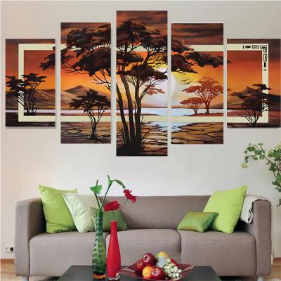 China Modern Tree Painting Landscape Rhinestones 5d Designs Diy Diamond Painting Cross Stitch for sale